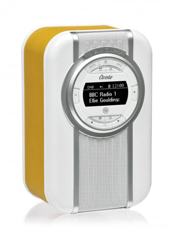 Christie Digital Radio With FM Bluetooth VQ-CHRISTIE+B+CC-MD Yellow/White