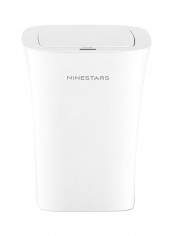 Ninestars Smart Sensor Trash Can White 40x28x28cm