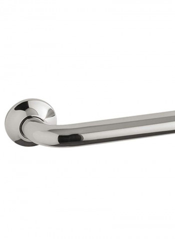 Transitional Grab Bar Silver 18inch