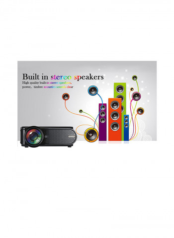 Home Theater LCD Projector U90 Black