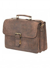 Hunter Leather Crossbody Messenger Laptop Briefcase Bag Brown reviews Hunter Leather Crossbody Messenger Laptop Briefcase Bag Brown
