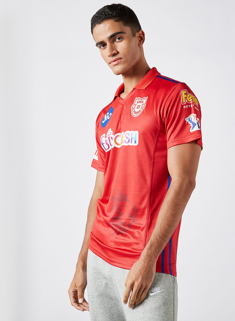 Kings XI Punjab Jersey Red