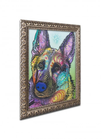 Reflections Of August Canvas Wall Art Multicolour 18 x 24inch