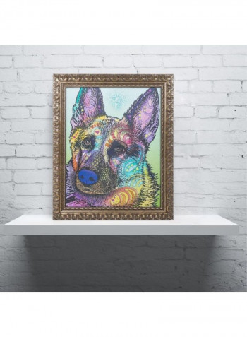 Reflections Of August Canvas Wall Art Multicolour 18 x 24inch