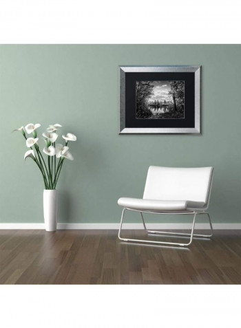 Morgan Street 3 Wall Art Black/Grey 11 x 14inch