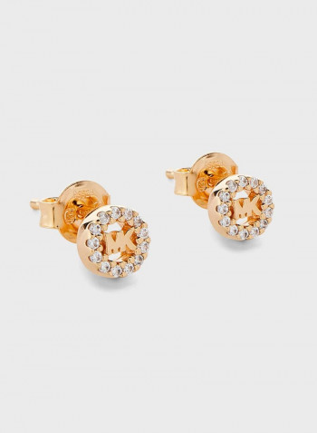 Stylish Logo Stud