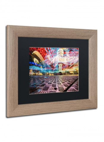Twister 3 Framed Wall Art multicolour 11 x 14inch