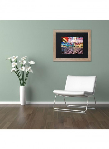 Twister 3 Framed Wall Art multicolour 11 x 14inch