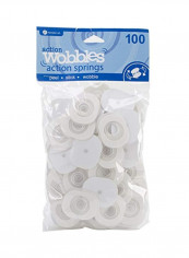 100-Piece Wobble Springs White