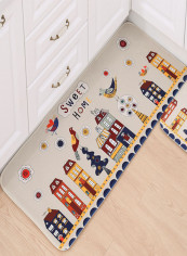 Multifunctional Anti-slip Floor Mat Multicolour 80x120centimeter