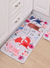 Multifunctional Anti-slip Floor Mat Multicolour 80x120centimeter