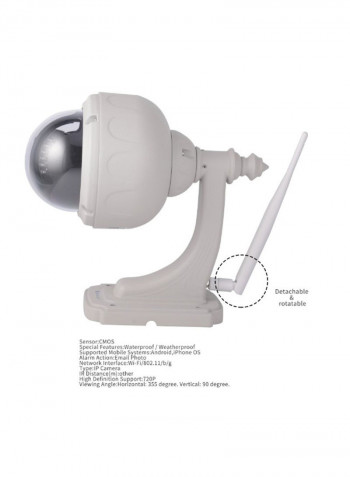 P2P Outdoor Dome Wireless Security Camera
