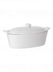 Porcelain Butter Boat White 8.3x3.9x3.8inch