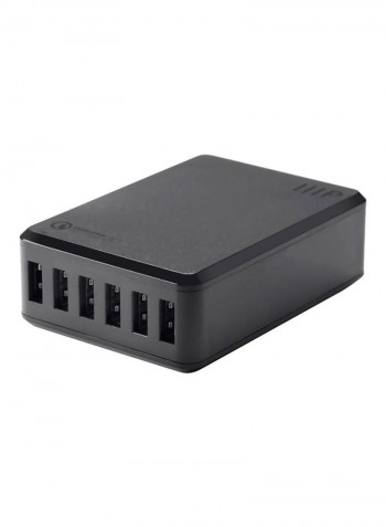 USB Smart Charger Black