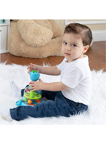 Push And Spin Hippo Toy