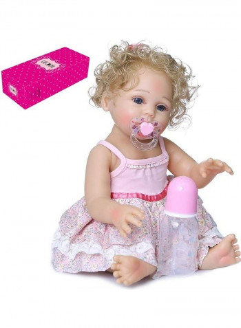Reborn Realistic Silicone Baby Doll 18.5inch