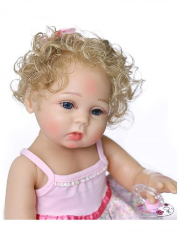 Reborn Realistic Silicone Baby Doll 18.5inch