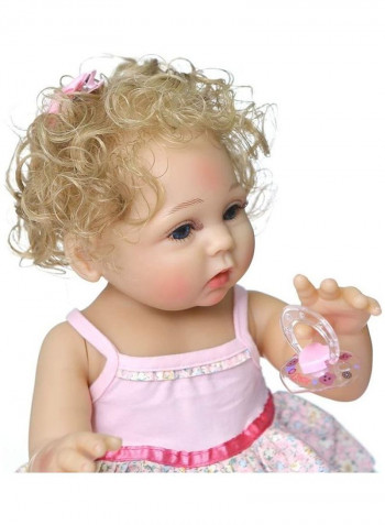 Reborn Realistic Silicone Baby Doll 18.5inch