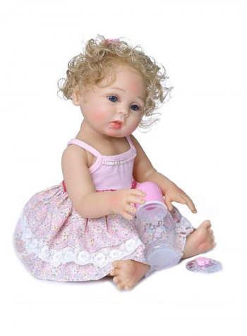 Reborn Realistic Silicone Baby Doll 18.5inch