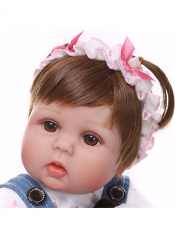 Reborn Baby Doll with Clothes 45x14x23cm