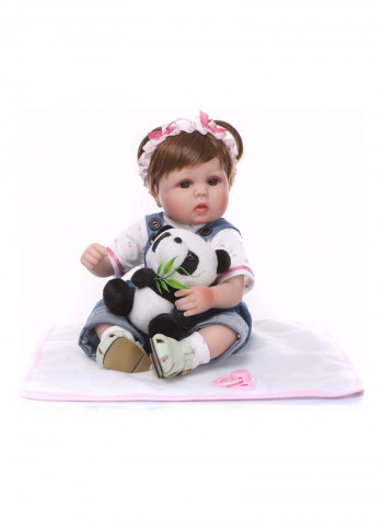 Reborn Baby Doll with Clothes 45x14x23cm