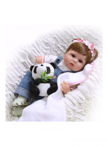 Reborn Baby Doll with Clothes 45x14x23cm