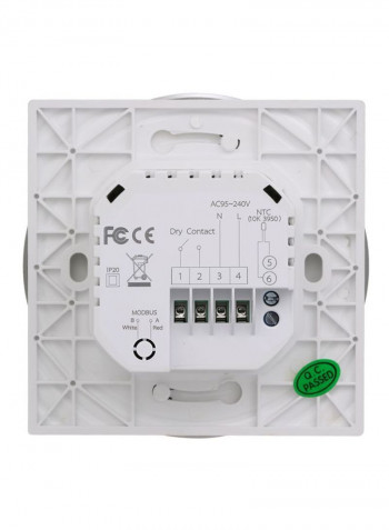 BTH-6000L-GCLW Smart Wi-Fi Digital Temperature Controller Grey/White 86x86x13.3millimeter