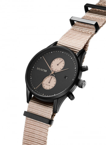Men's Voyager Fabric Strap Watch