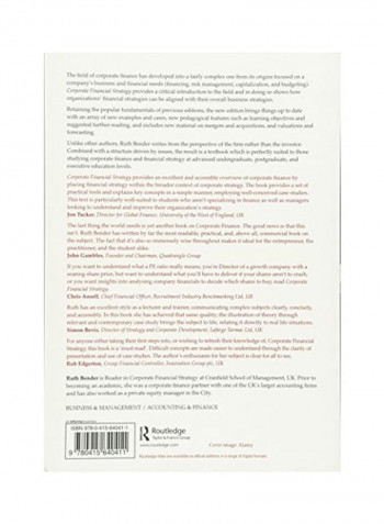 Corporate Financial Strategy Paperback 4