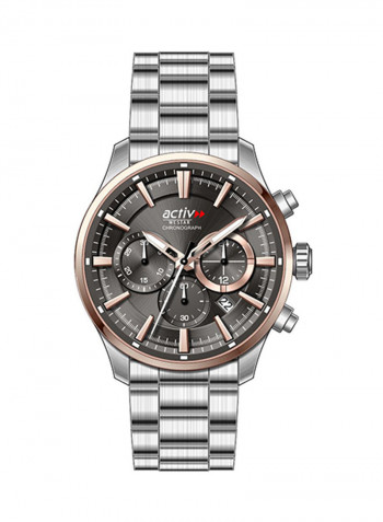 Men's Activ Stainless Steel Chronograph Wrist Watch 90225SPN610