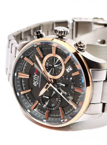 Men's Activ Stainless Steel Chronograph Wrist Watch 90225SPN610