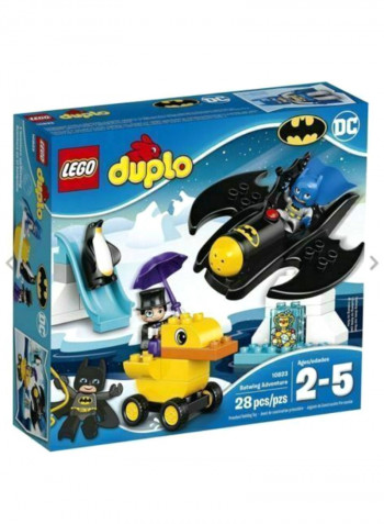 28-Piece Duplo DC Comics Batman Batwing Adventure Building Set 10823