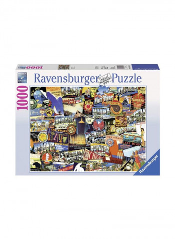 1000-Piece Road Trip Usa Jigsaw Puzzle 19212