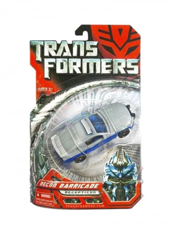 Transformers Movie Deluxe Recon Barricade Action Figure