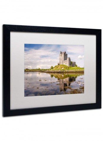 Dunguaire Castle Ireland Framed Wall Art Multicolour 16 x 20inch