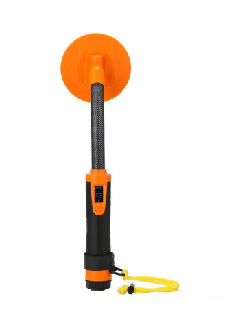 Handheld Pin Pointer Metal Detector Orange/Grey/Black 46 x 5.5cm