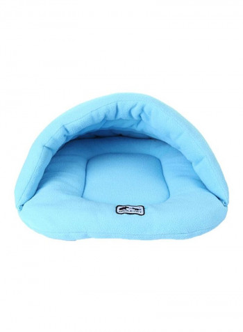Soft Polar Fleece Pet Mat Blue M