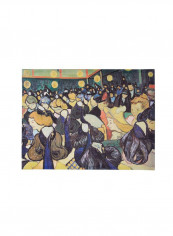 The Dance Hall At Arles 1888 Canvas Wall Art multicolour 18 x 24inch