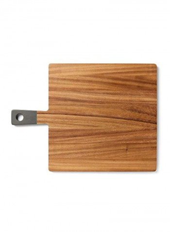 Wooden Paddle Board Brown 13x12.75x0.5inch