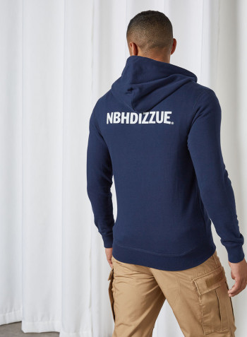 Zip-Up Hoodie Navy