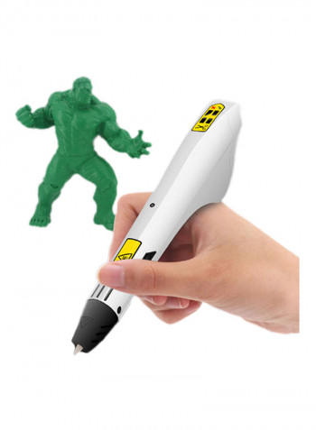 3D Stereo Graffiti Pen White