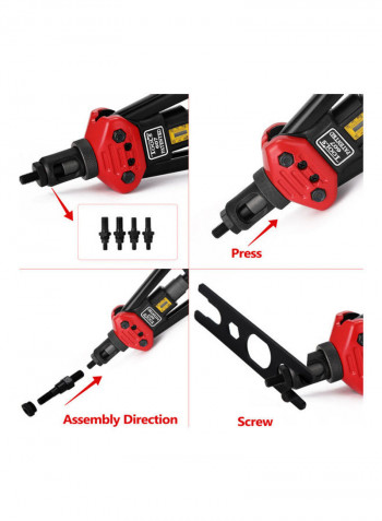 Labor-Saving Hand Riveter With Nuts Multicolour