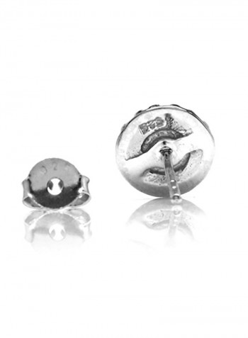 925 Sterling Silver Flower Stud Earrings