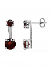 925 Sterling Silver Stud Earrings With Garnet reviews 925 Sterling Silver Stud Earrings With Garnet