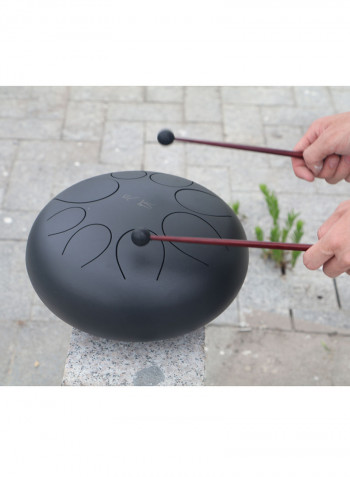 Handpan Drum With Carry Bag & Note Sticks