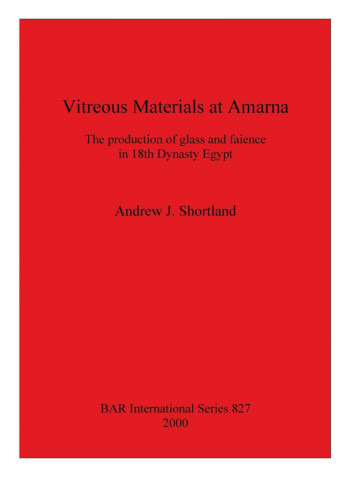 Vitreous Materials At Amarna Paperback