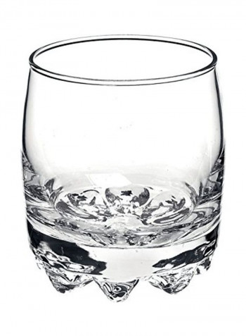 3-Piece Beverage Glass Clear