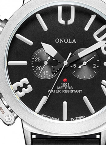 Men's Chronograph Quartz Round Watch 1827