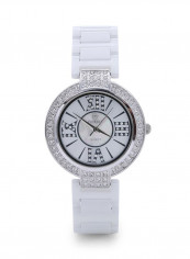 Women's 22K Gold Plated With Crystal Analog Watch P-21618