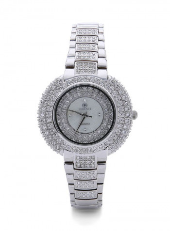 Women's 22K Gold Plated With Crystal Analog Watch P-21874